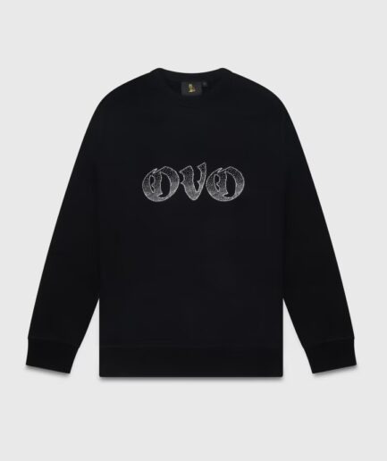 Old-English-Rhinestone-Crewneck-Sweatshirt-Black