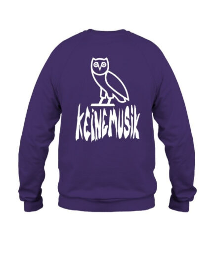 Keinemusik & OVO Logo Print Sweatshirt – Purple