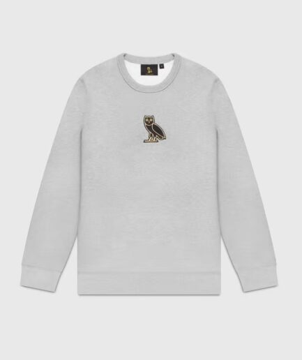 Classic Owl Crewneck Sweatshirt Heather Grey