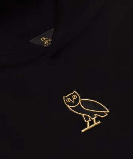 Classic Owl Hoodie Black