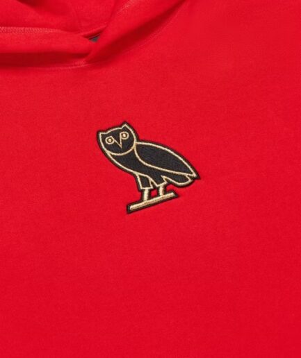 Classic Owl Hoodie Red