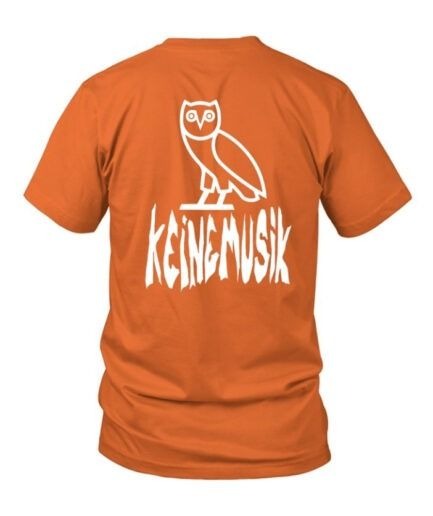 Keinemusik OVO Logo T-Shirt – Orange