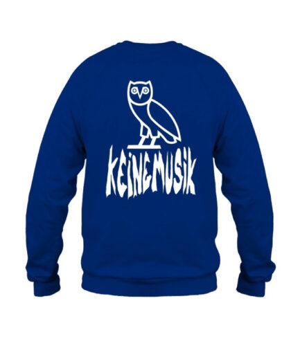 Keinemusik & OVO Logo Print Sweatshirt – Blue