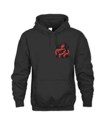 Keinemusik NY Red Dragon Hoodie – Black