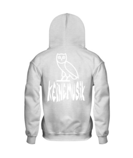 Keinemusik OVO Logo Hoodie – White