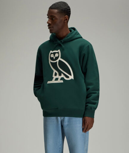 OVO ICON HOODIE DARK GREEN