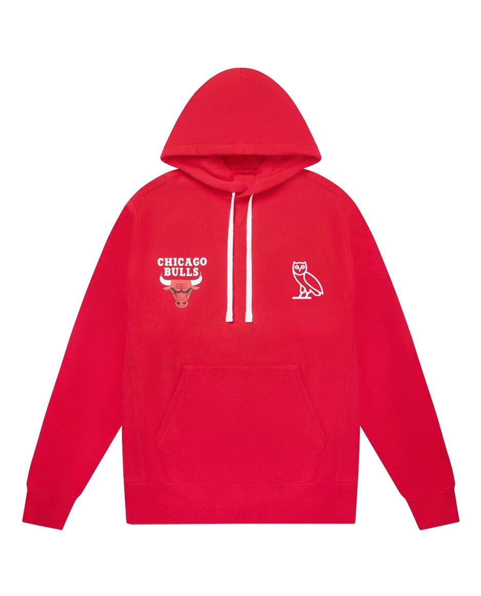 OVO X NBA Bulls Hoodie – Red