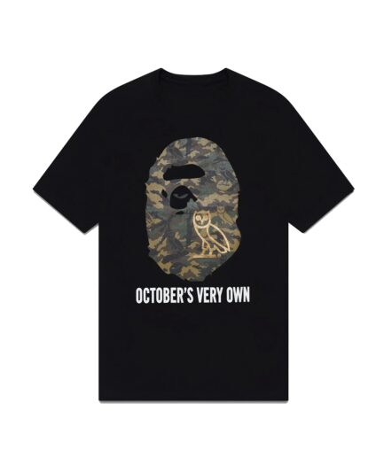 OVO x Bape Ape Head T-Shirt