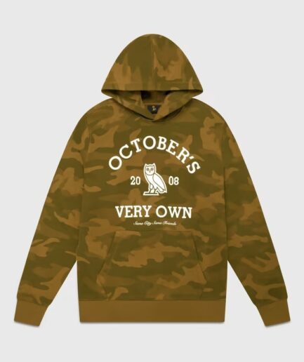 OVO x Collegiate Hoodie-Camo