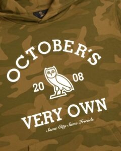 OVO x Collegiate Hoodie-Camo