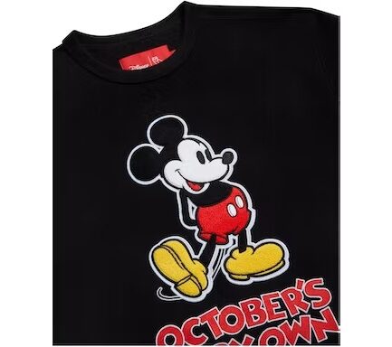 OVO x Disney Classic Mickey Crewneck Sweatshirt – Black