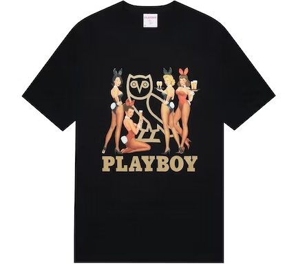 OVO x PLAYBOY Bunny T-Shirt – Black