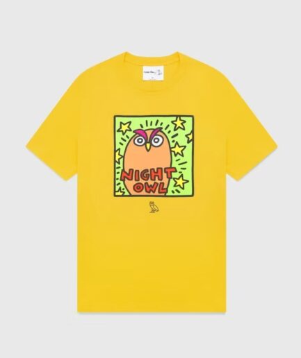 Ovo® x Keith Haring T-Shirt Yellow