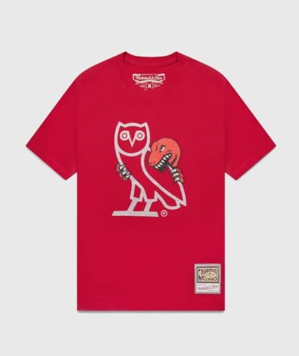 Ovo® x Mitchell and Ness 95 Raptors Og Owl T-shirt