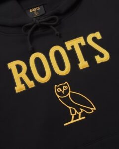 Ovo® x Roots Athletics Owl Hoodie Black