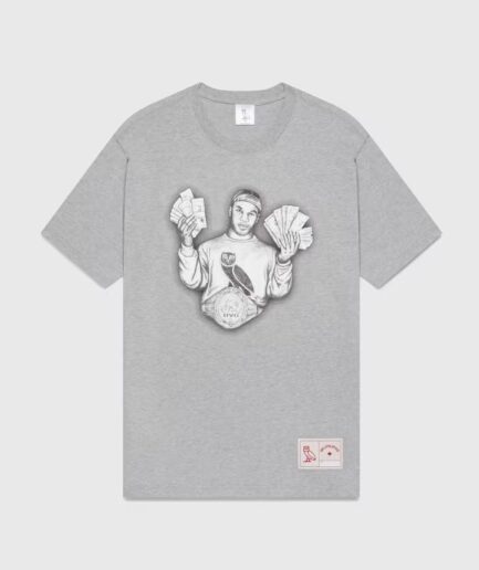 Ovo® x Tyson ‘money Mike’ T-shirt Grey