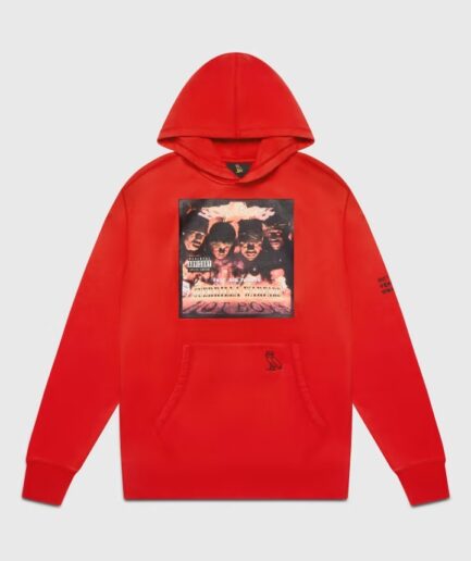 Ovo®x Hot Boys Hoodie Red