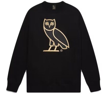 OVO OG Owl Crewneck Sweatshirt – Black