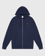 Classic Full-Zip Hoodie Blue