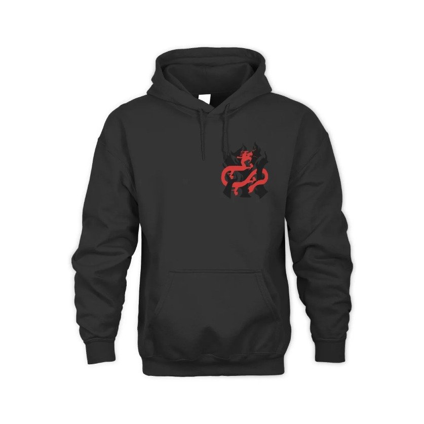 Keinemusik NY Red Dragon Hoodie – Black Keinemusik NY Red Dragon Hoodie – Black