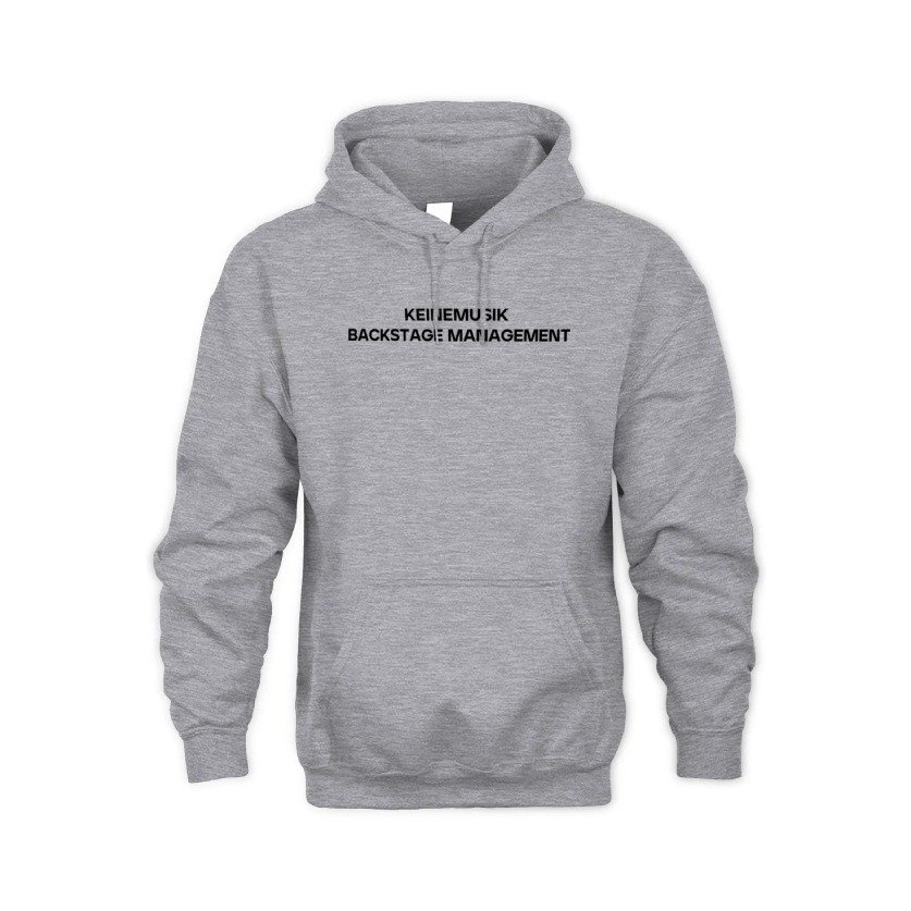 Keinemusik Sport Grey Backstage Hoodie Keinemusik Sport Grey Backstage Hoodie