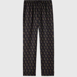 OVO Silk Pajama Pant – Black