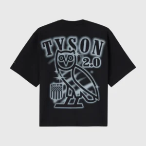 Tyson Airbrush Tee - Black
