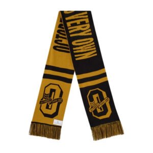 OVO Varsity O Scarf – Black-Gold