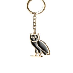 OVO Owl Keychain Black